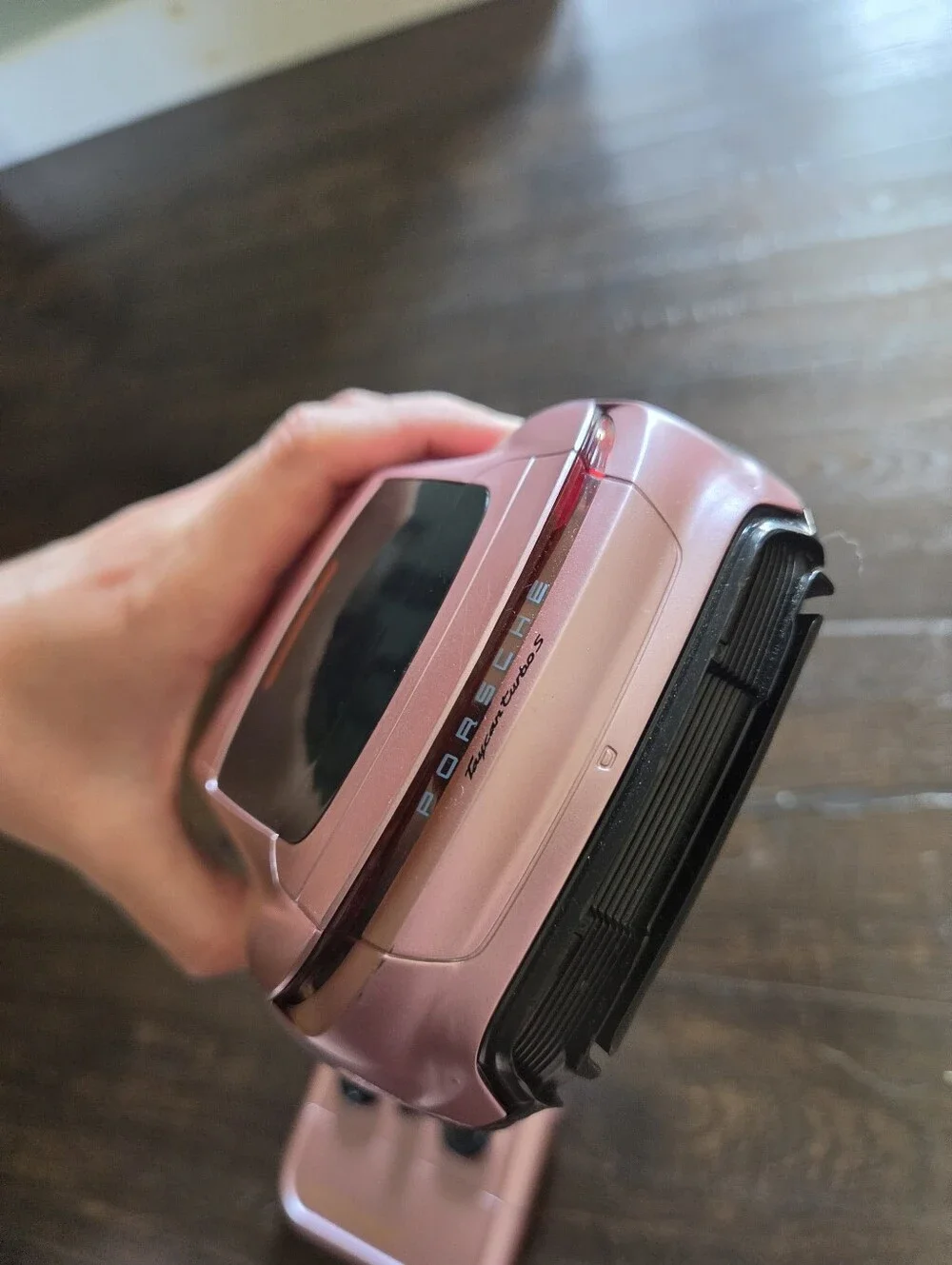 ​FAO Schwarz Metallic Pink Porsche Taycan Turbo S RC Car – Remote Controlled
